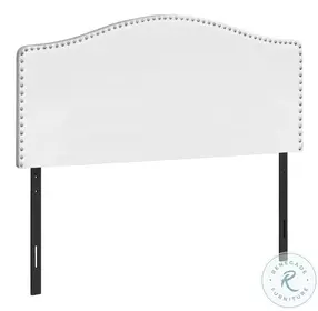 6012Q White Queen Size Headboard