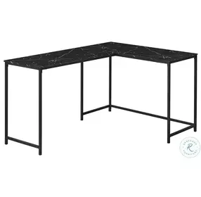 7396 Black 58" Computer L Desk