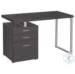 Gray 48" Computer Desk