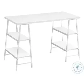 7521 White 48" Computer Desk