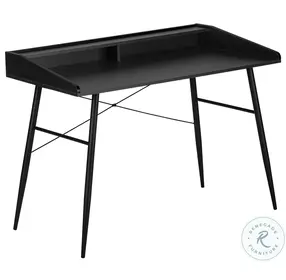 7537 Black 48" Computer Desk
