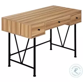 7672 Brown Computer Desk
