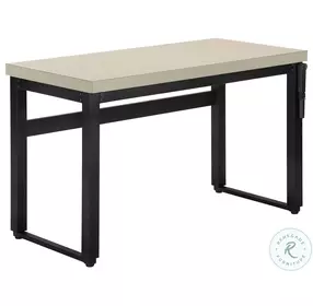 7679 Taupe 48" Adjustable Computer Desk