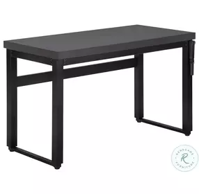 7680 Grey 48" Adjustable Computer Desk