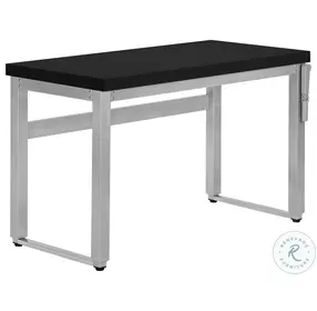 7684 Black 48" Adjustable Computer Desk