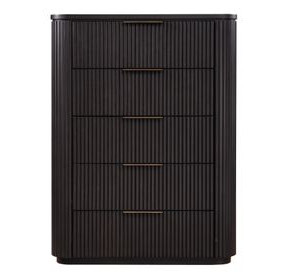 Henry Espresso 5 Drawer Chest