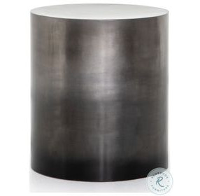 Cameron Ombre Antique Pewter End Table