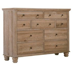 Cambridge Modern Khaki 9 Drawer Chesser