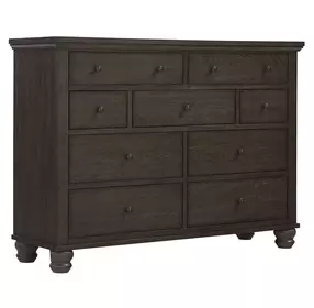 Cambridge Cracked Pepper 9 Drawer Chesser