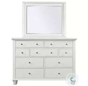 Cambridge White Chesser with Mirror