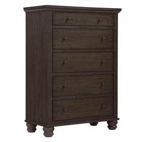 Cambridge Cracked Pepper 5 Drawer Chest