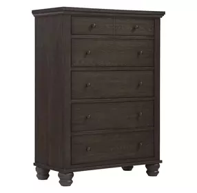 Cambridge Cracked Pepper 5 Drawer Chest