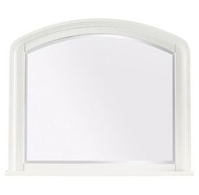 Cambridge White Arched Double Dresser Mirror