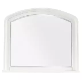 Cambridge White Arched Double Dresser Mirror