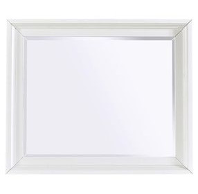 Cambridge White Rectangular Chesser Mirror