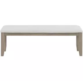 Lily Gray 54" Upholstered Bench