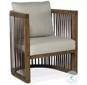 Wilde Warm Brown Oak Club Chair