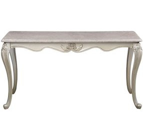 Monique Beige Rectangular Console Table