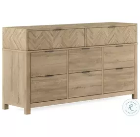 Garrison Washed Oak Dresser