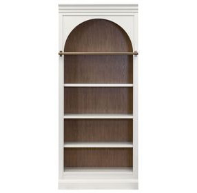 Albany White Arched Bookcase