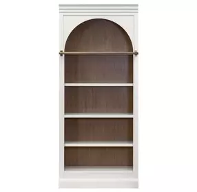 Albany White Arched Bookcase