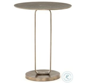 Douglas Aged Bronze Outdoor End Table