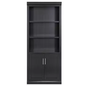 Abby Black Door Bookcase