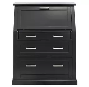 Abby Black Secretary Desk
