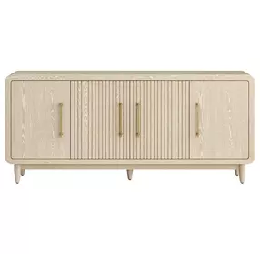 Camden White 4 Door TV Stand