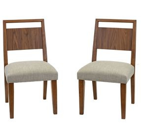 Cupertino Beige Dining Chair Set of 2