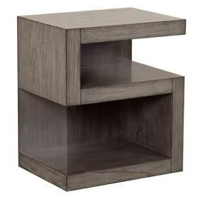 Modern Loft Graystone S Nightstand