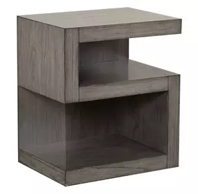 Modern Loft Graystone S Nightstand
