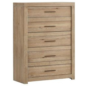 Modern Loft Modern Khaki 5 Drawer Chest