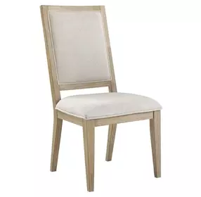 Modern Loft Khaki Performance Fabric Dining Side Chair Set of 2