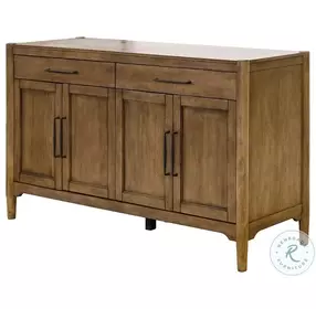 Lachlan Warm Sienna Brown Sideboard