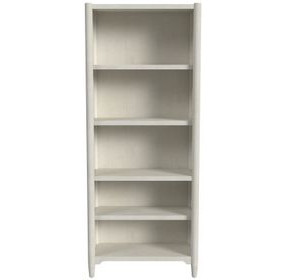 Towne White Open Bookcase