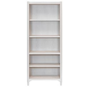 Towne White Open Bookcase