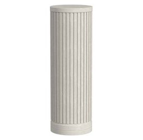 Tulane White 36" Round Side Table