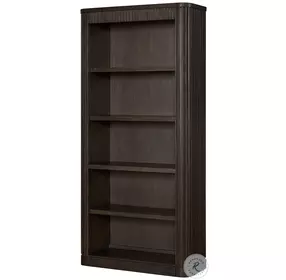 Tulane Dark Chocolate Open Bookcase