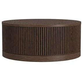 Tulane Brown 42" Round Coffee Table