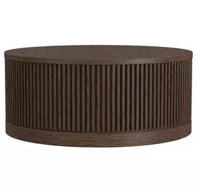 Tulane Brown 42" Round Coffee Table