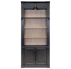 Willow Lane Black Tall Bookcase