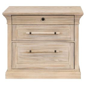 Willow Lane Natural Oak Lateral File Cabinet