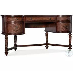 Charleston Maraschino Cherry Kidney Writing Desk