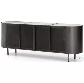 Libby Gunmetal TV Stand