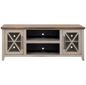 Ithaca Sandstone and Bourbon 66" TV Stand