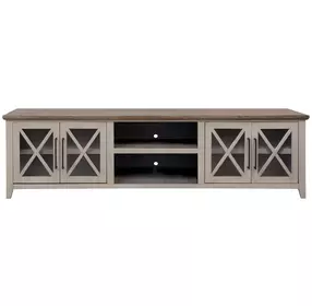 Ithaca Sandstone and Bourbon 96" TV Stand