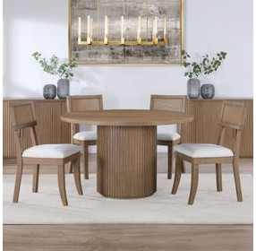 Colvin Brown Round Dining Room Set