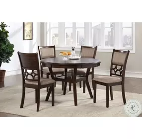 Mitchell Brown Cherry 5 Piece Dining Set