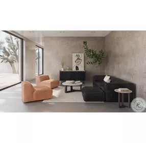 Jinxx Gray Marble And Charcoal Occasional Table Set